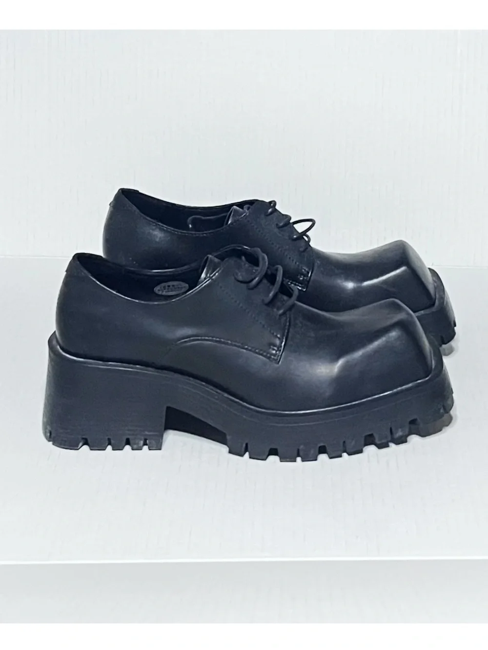 7EMRENEMAKED Chunky Platform Oxford Shoes